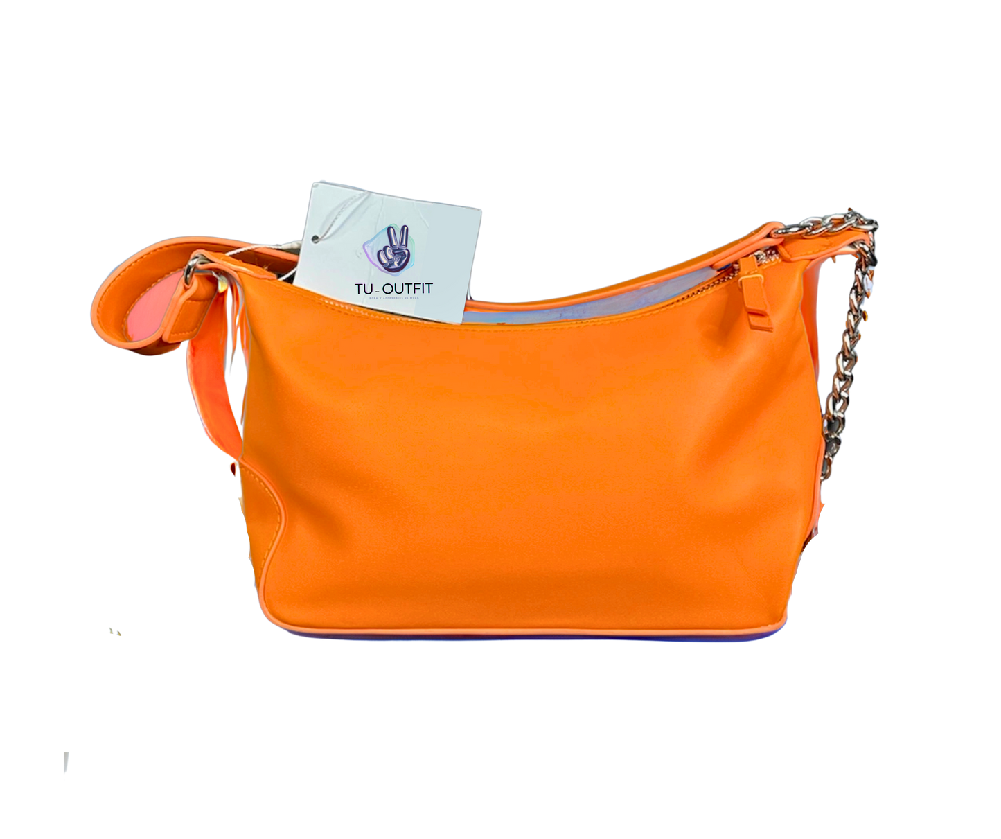 CARTERA COLOR NARANJA