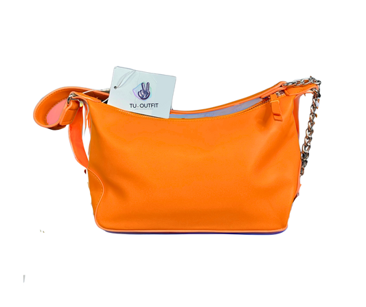 CARTERA COLOR NARANJA